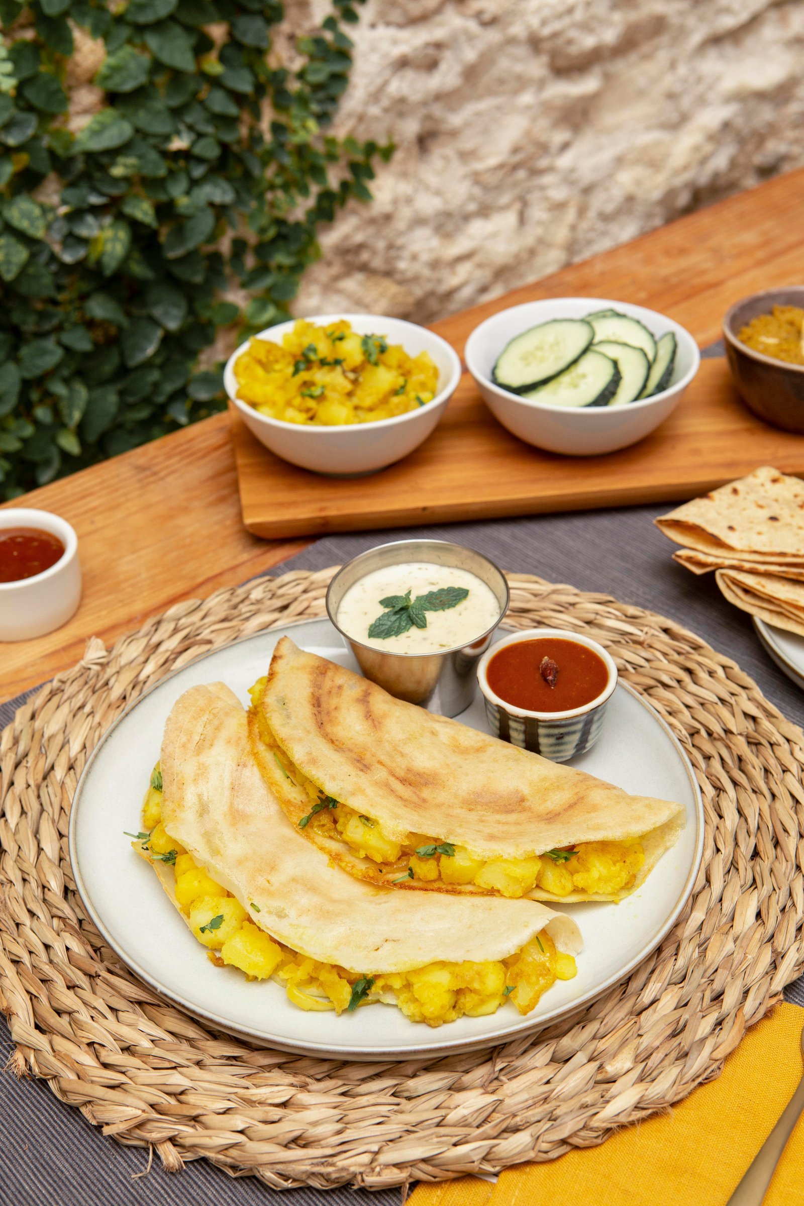 Ghee Roast Dosa